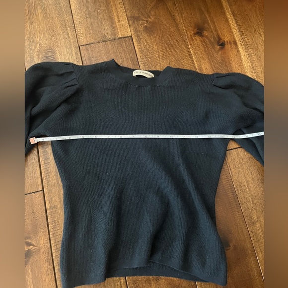 ULLA JOHNSON Balloon Sleeve Merino Wool Sweater - Picture 7 of 8